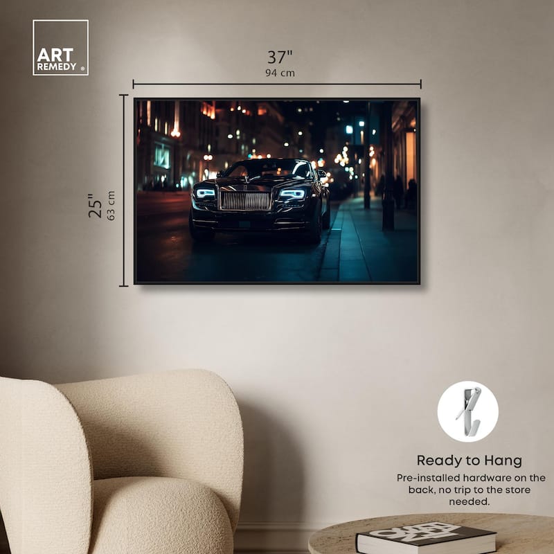Phantom's Gleam Canvas by Art Remedy