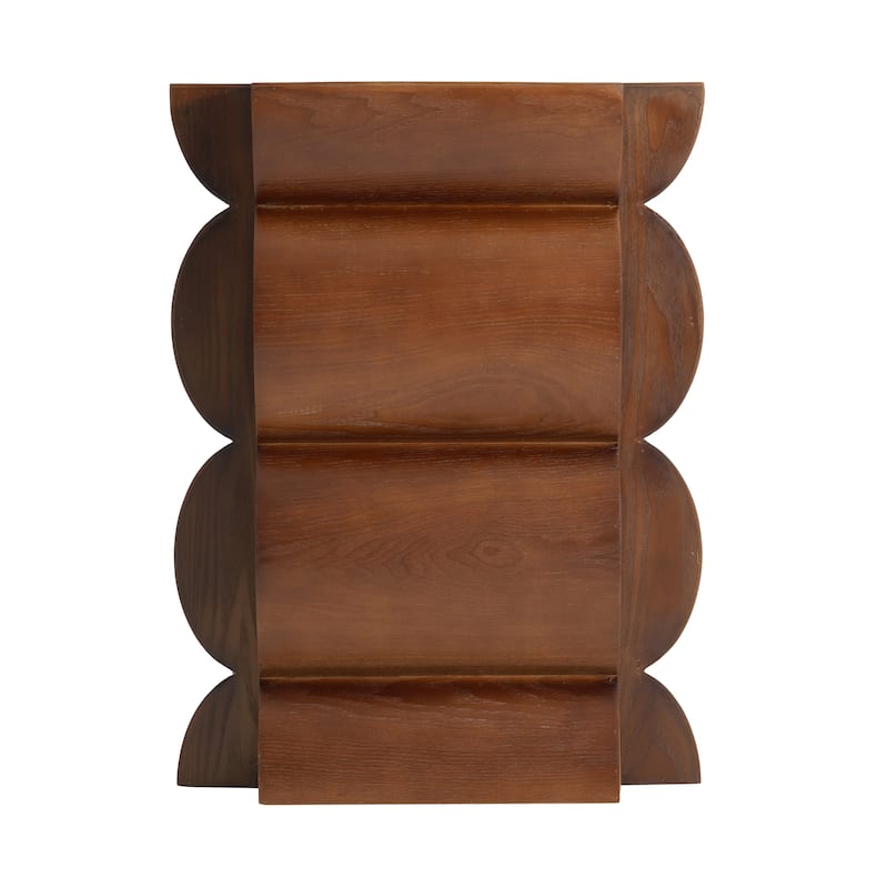 Christopher Knight Home - Camden Modern 15.35" Lightweight End Table with Tiered Shelves for Bedroom, Living Room - 20.87"H