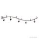 preview thumbnail 7 of 5, Luxury Modern Track Light, 11.5"H x 108"W, with Industrial Style, Estate Bronze Finish by Urban Ambiance - 108