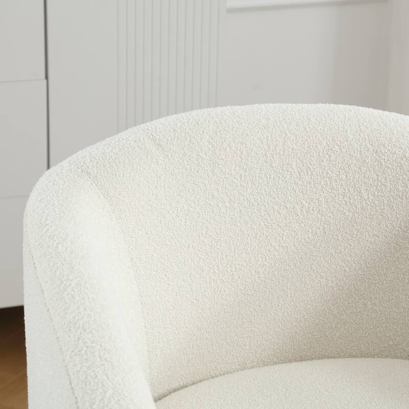 Swivel Accent Chair Armchair Upholstered Barrel Chairs