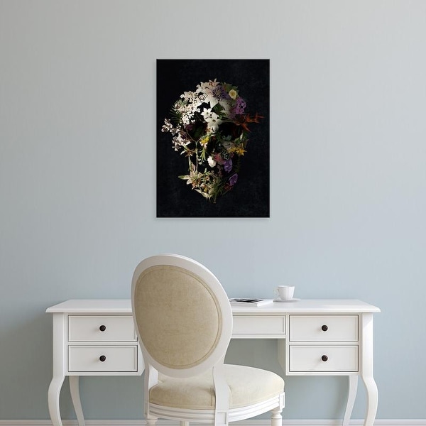 Easy Art Prints Ali Gulec's 'Spring Skull II' Premium Canvas Art