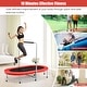 preview thumbnail 16 of 20, Goplus 50'' Trampoline for 2 People Foldable Rebouncer w/Adjustable - See Details