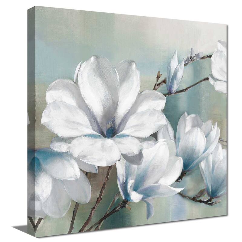 "Spring Magnolias" by Rogier Daniels Print on Canvas