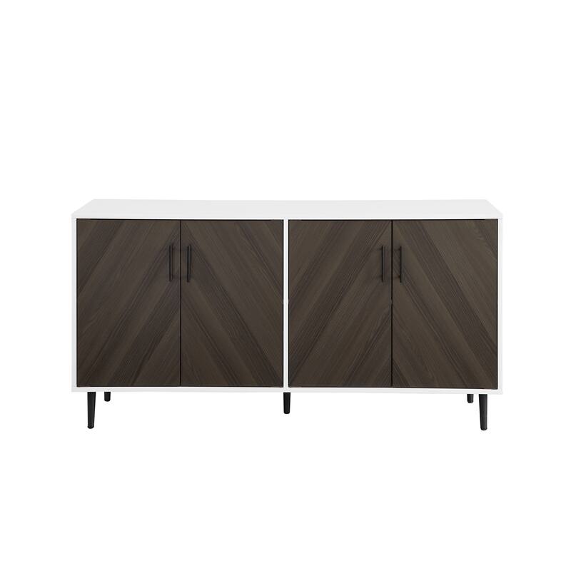 Middlebrook Cassandra 58-inch Mid-Century Modern 4-Door Buffet