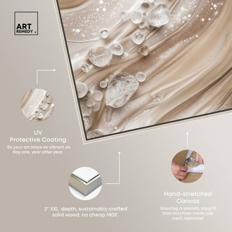 Viscous Veils II Canvas by Art Remedy