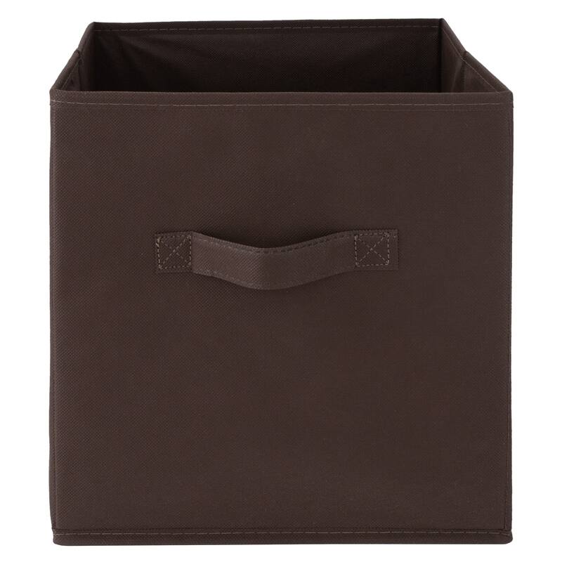 Simplify Collapsible Storage Cube in Chocolate - Brown
