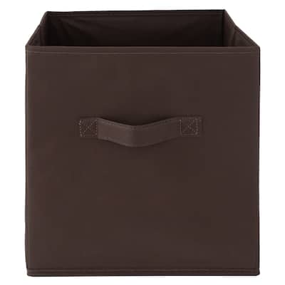 Simplify Collapsible Storage Cube in Chocolate