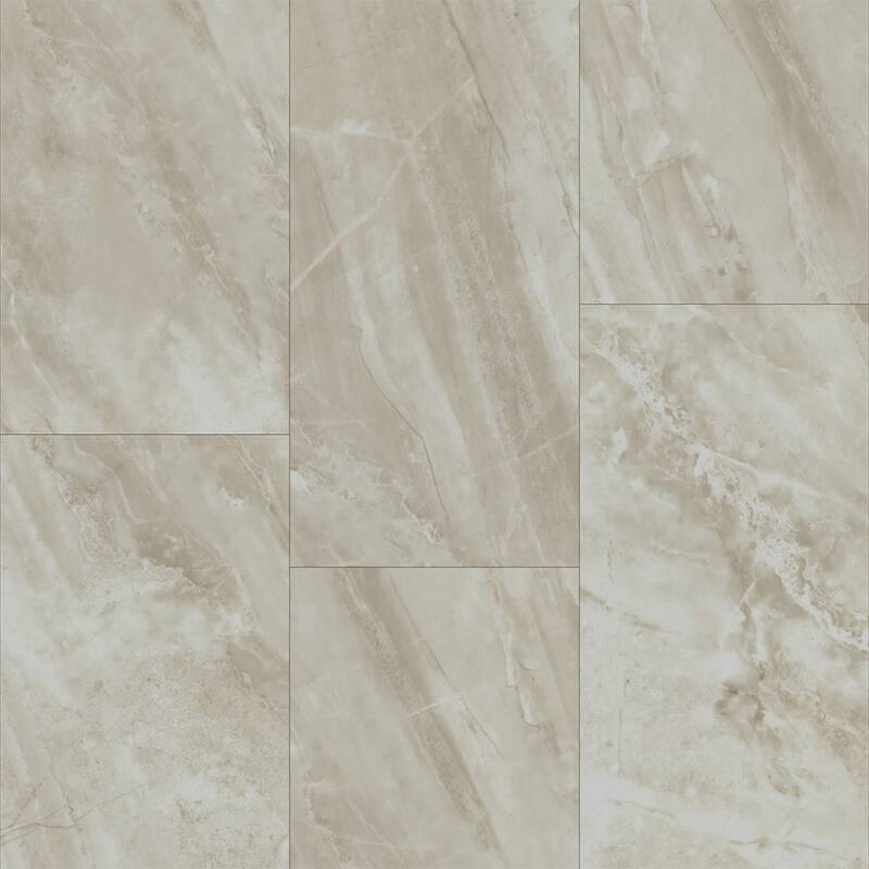 Greenbrier 25626 12" Wide Luxury Vinyl Stone Look Tiles 0.5 mm Wear - Whispering Stream