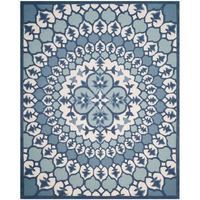 SAFAVIEH Handmade Bellagio Ronak Modern Oriental Wool Rug