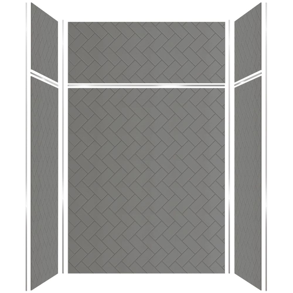 Transolid PWKX60367224 Prodigy 96" H x 60" W x 36" D Three Panel