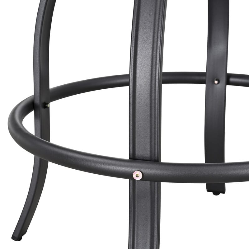 Patio Festival 6-Person Outdoor Bar Height Swivel Bistro Dining Set