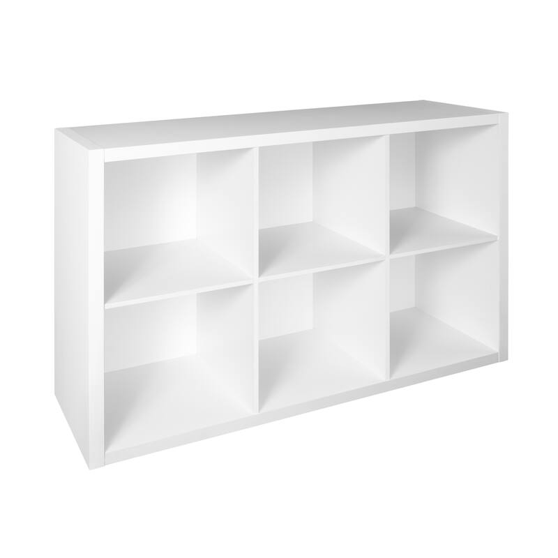 ClosetMaid Decorative Storage 6-Cube Organizer - White