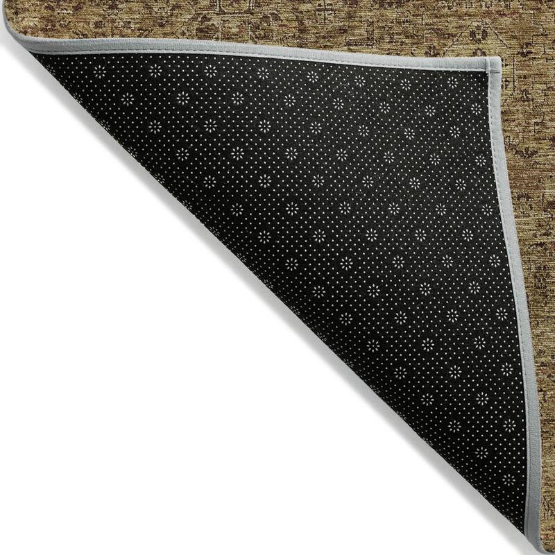 Machine Washable Indoor/ Outdoor Chantille Vintage Traditional Rug