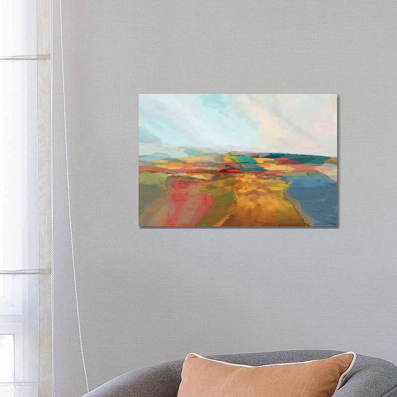 iCanvas "Cascade II" by Michael Tienhaara Canvas Print - 18x26x1.5