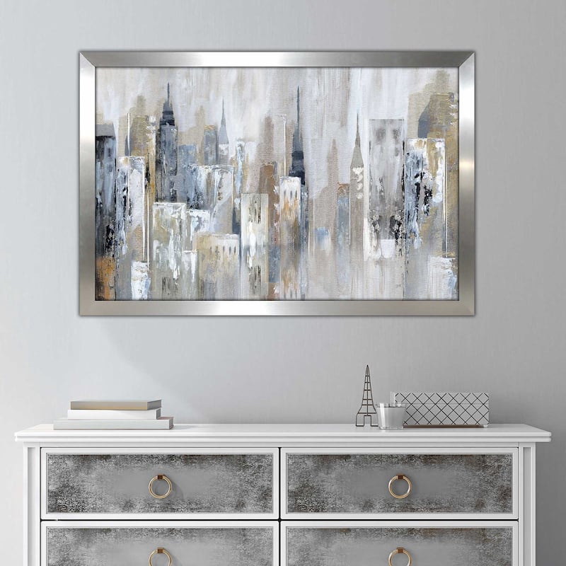 "Bay City Reflection" by Nan Print on Acrylic