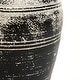 preview thumbnail 6 of 5, Vingate White and Black Ceramic 18.3-Inch Tall Urn Vase