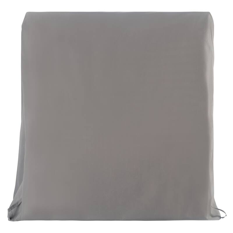 SAFAVIEH Outdoor Vassilka 4-Piece Set Grey Cover - 46.9" W x 52.8" L x 34.6" H - 47Wx53Dx35H
