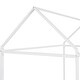preview thumbnail 11 of 12, Twin Size Metal House Bed Frame for Kids, Sturdy Platform Bed with Adjustable Height and No Box Spring Needed