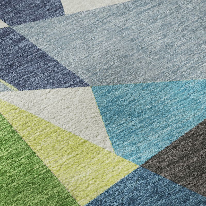 Premium Washable Super Soft Abstract Mosaic Mayfield Rug