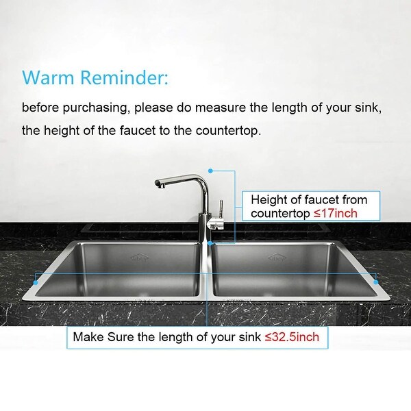 Sink display rack outlet