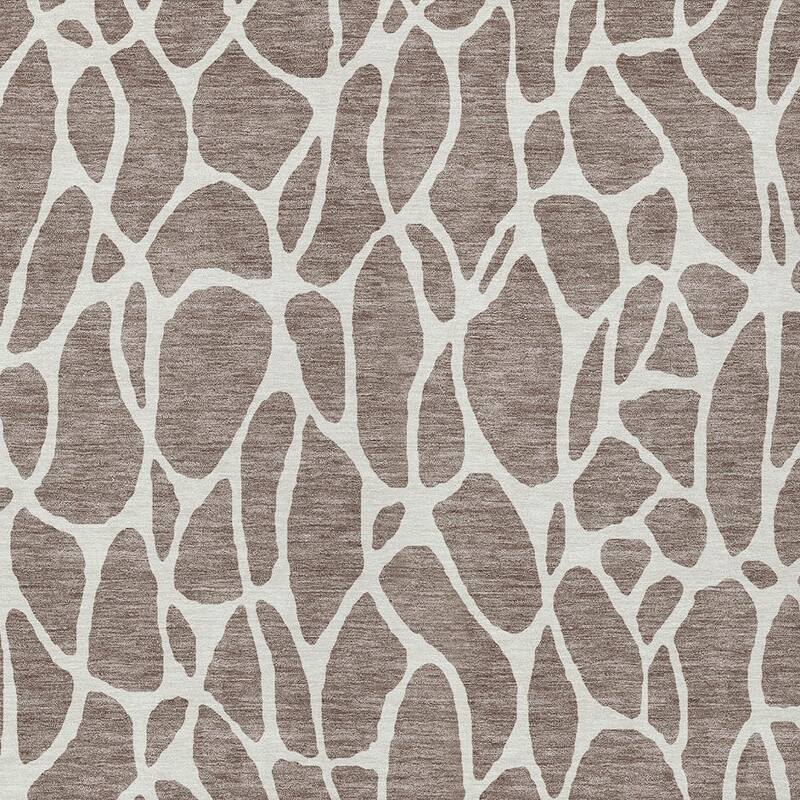 HomeRoots Geometric Transitional Rectangle Outdoor Rug