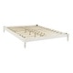 preview thumbnail 4 of 8, Tannally White Platform Bed