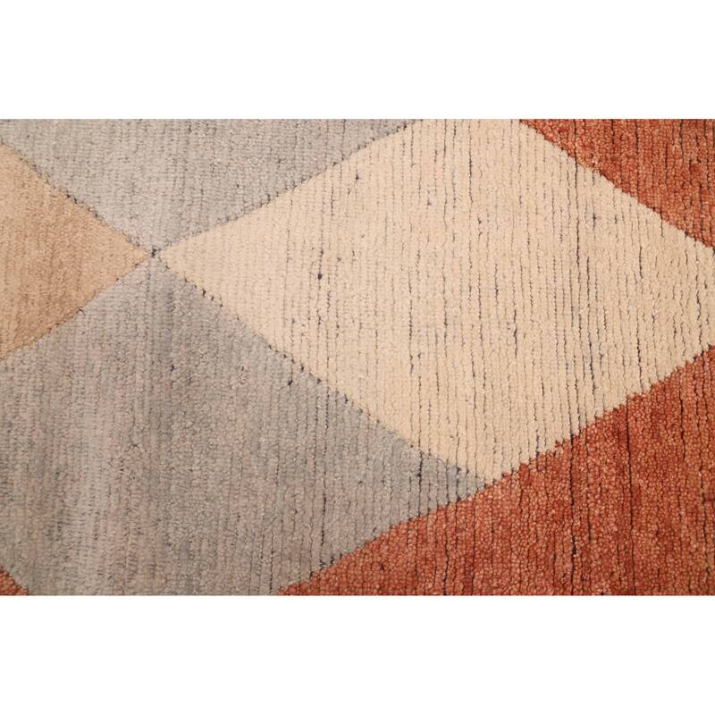 ECARPETGALLERY Hand-knotted Pak Finest Marrakesh Copper, Tan Wool Rug - 8'0 x 10'2