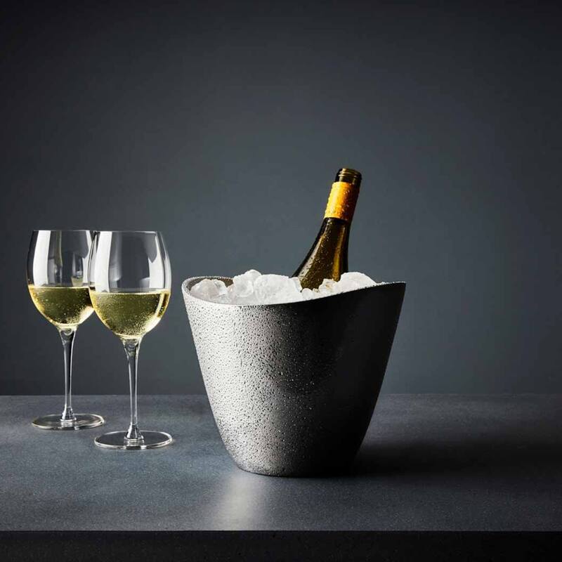 Nambe Vie Champagne Bucket - 9” D x 7.5” H