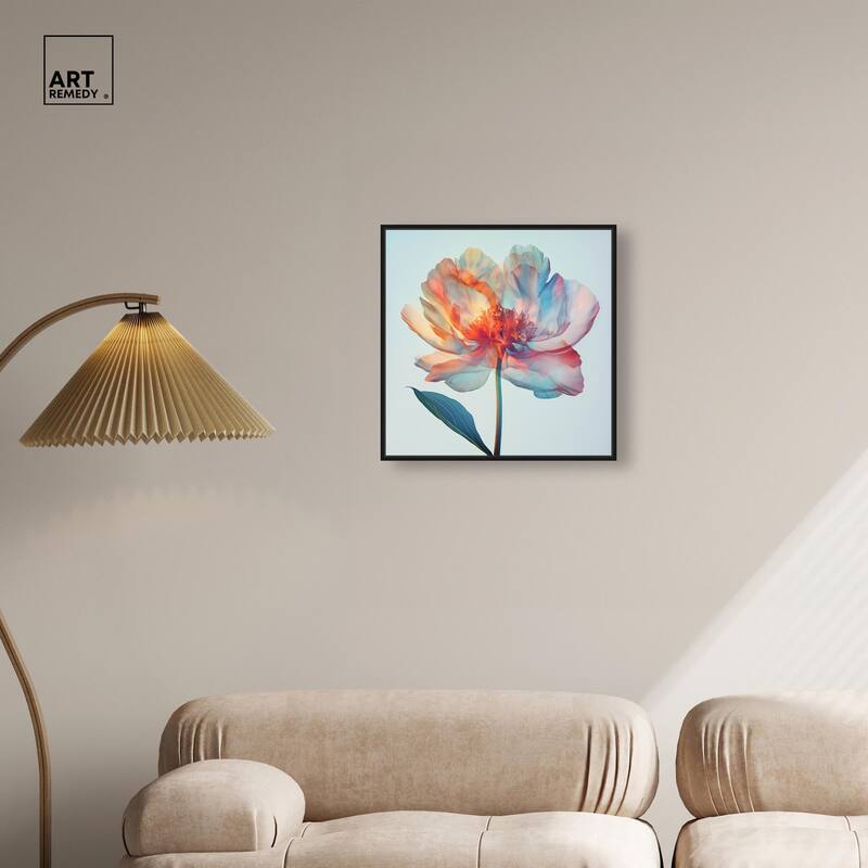 Peony Phases Canvas by Art Remedy