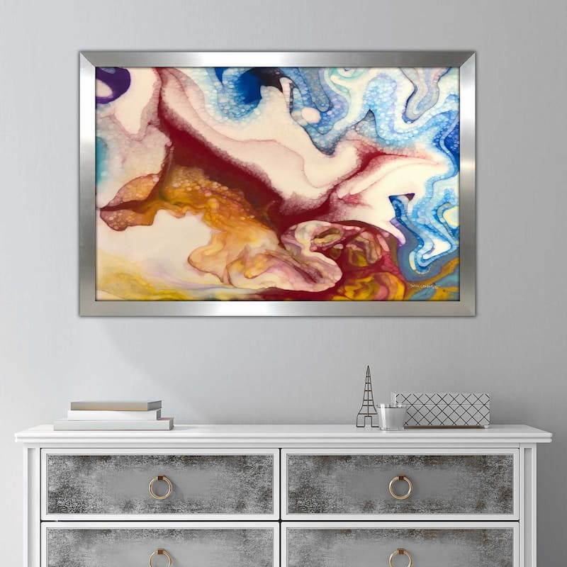 "Hebrews 12 2 Looking Unto Jesus" by Mark Lawrence Print on Acrylic