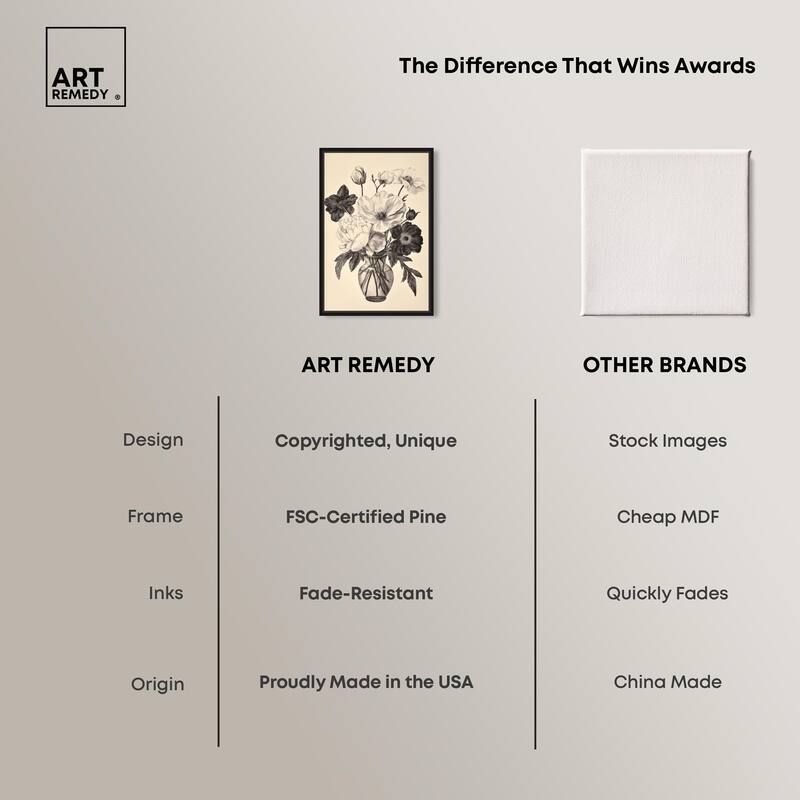 Antique Aria Canvas by Art Remedy