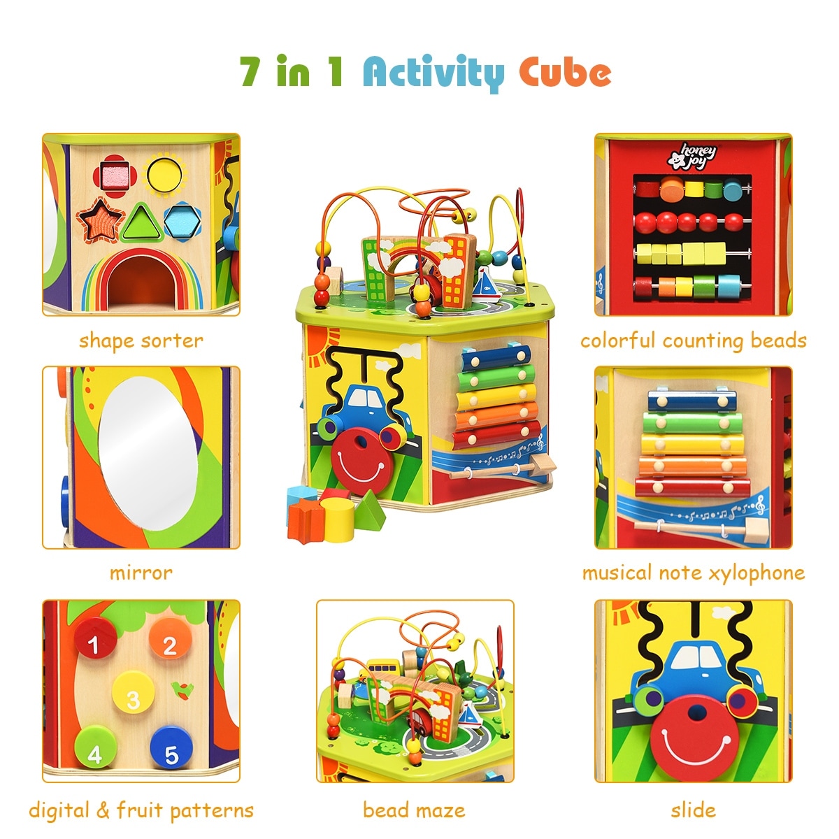 kids activity cube