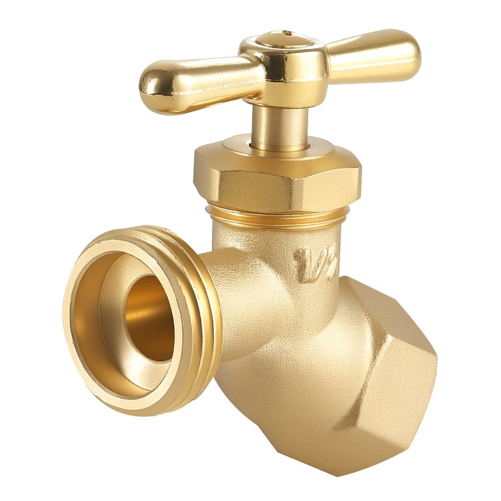 Outdoor Water Faucet Hose Bibb 1/2" FIP 3/4" MHT Connection - 2.17 x 1.06 x 2.56 in