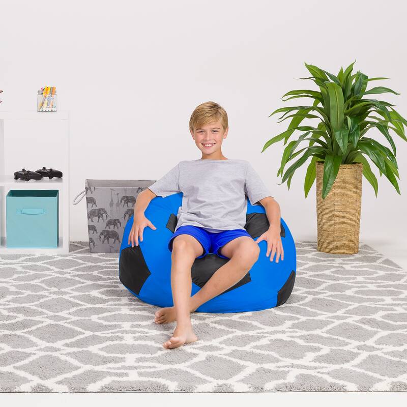Kids Sports Big Comfy Bean Bag Chair