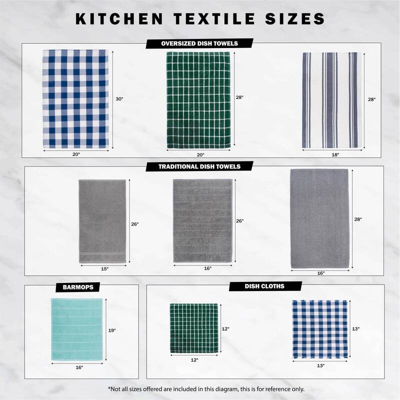 DII Island Tropics Pineapple Embellished Dishtowels Set/3