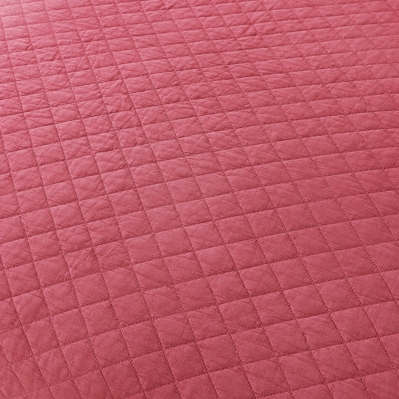 3 Piece Ruffle Quilt Set Lightweight Bedspreads Coverlet