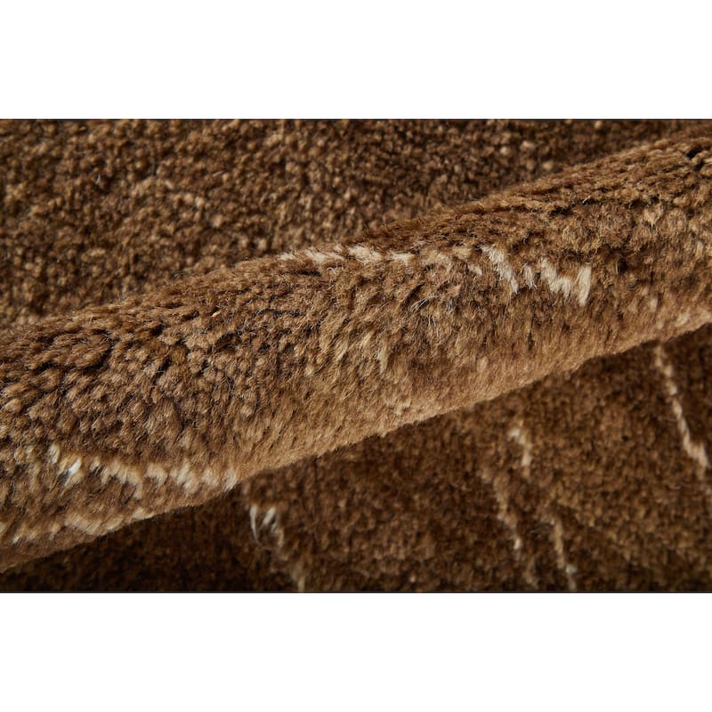 Grand Bazaar Fitzroy Hand Knotted Abstract Modern Area Rug