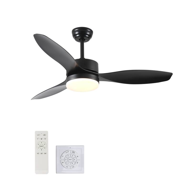 52 inch Indoor/Outdoor Ceiling Fan with LED Select Light Kit