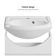 preview thumbnail 10 of 23, 18-inch mini bathroom cabinet with ceramic sink