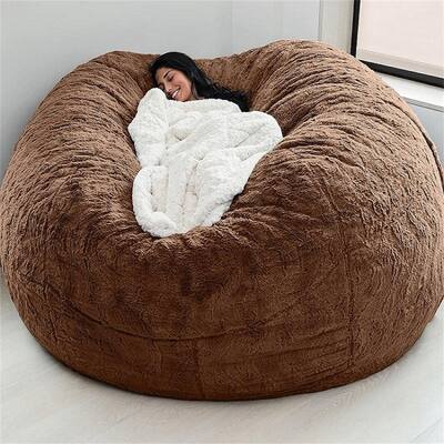 Big Huge Giant Bean Bag Chair for Adults,(No Filler) Bean Bag Chairs in Multiple Sizes and Colors Giant Foam-Filled Furniture