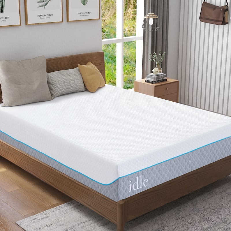 12 inch Gel Memory Foam Mattress, Cooling Medium Feel Bed Mattress in a Box, CertiPUR-US - California King