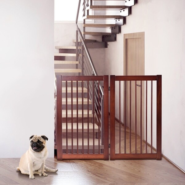 2 panel folding dog gate
