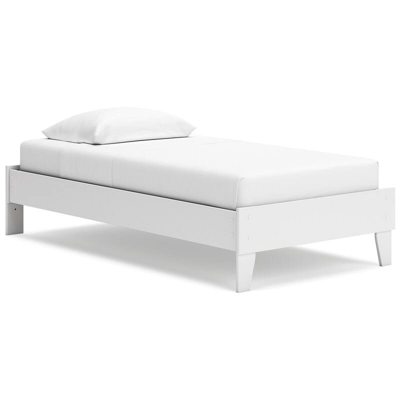 Signature Design by Ashley Socalle White Panel Platform Bed