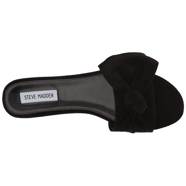 steve madden miller black suede