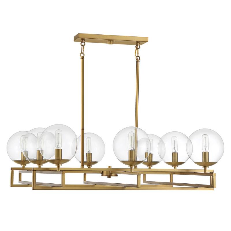 Savoy House 1-1861-8 Crosby 8 Light 30" Wide Abstract Chandelier