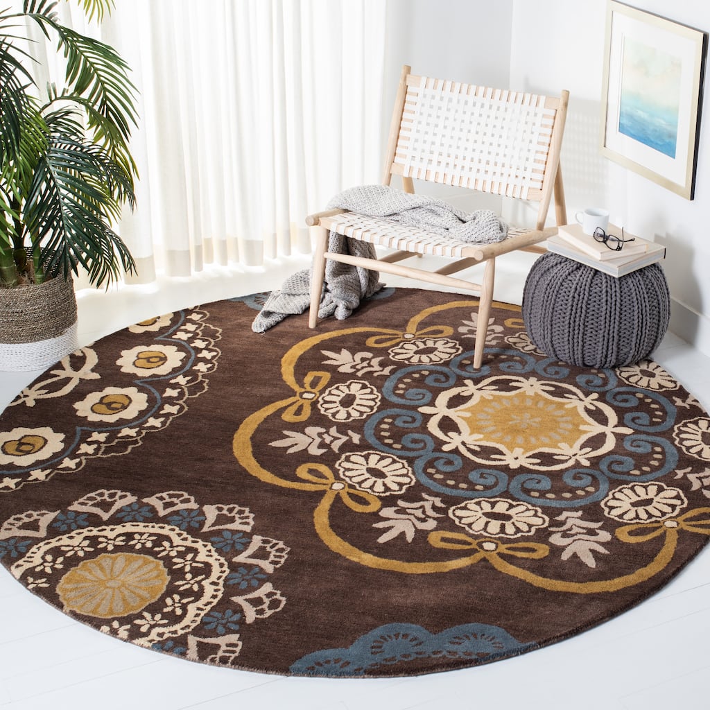 SAFAVIEH Handmade Wyndham Marni Modern Wool Rug