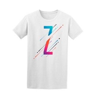 Shop Modern Colorful Letter Z Tee Men S Image By Shutterstock