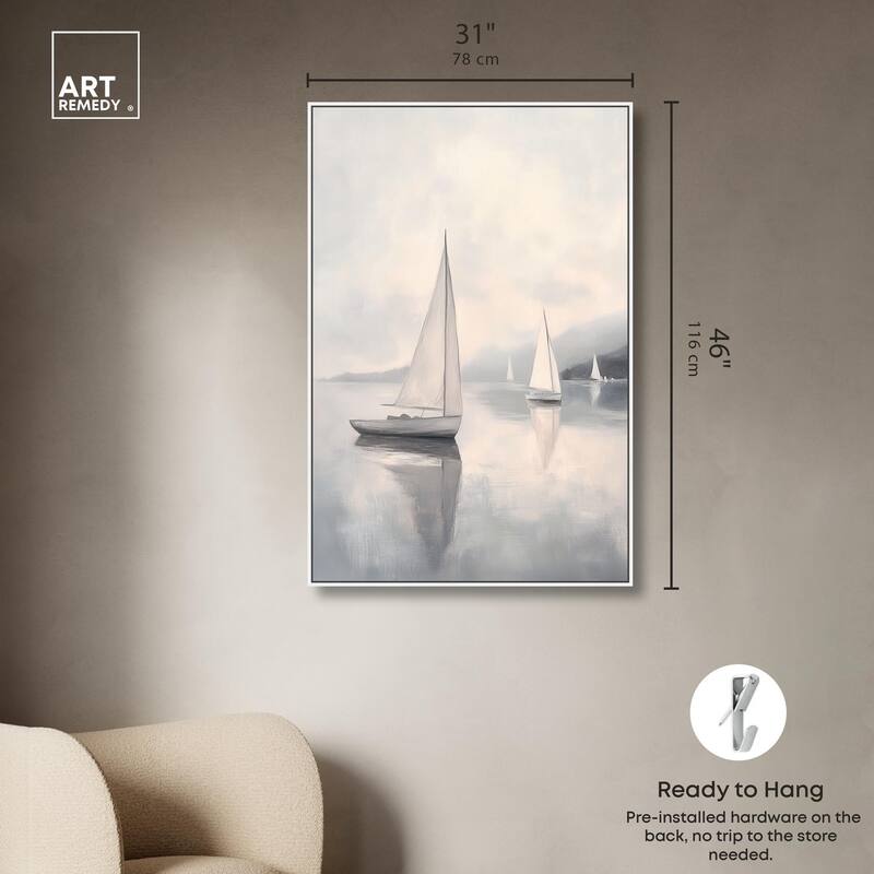 Dreaming of Sails Canvas by Art Remedy