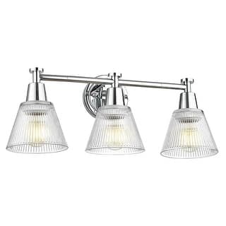 3-Light 22" Farmhouse Bathroom Vanity Light