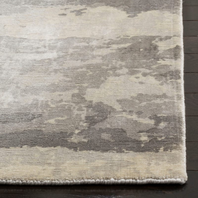 SAFAVIEH Handmade Mirage Aigerim Modern Abstract Viscose Rug